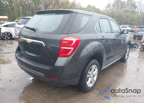 2017 Chevrolet Equinox Ls из США, поврежденный, VIN 2GNALBEK9H1548149